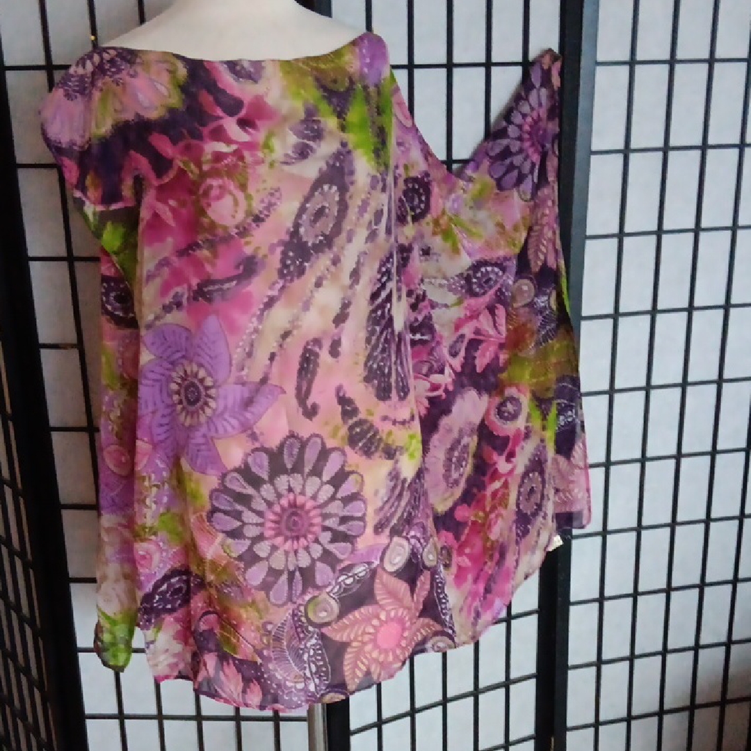 Etro Bohemian Tunic Top. One Size. Made In Italy.